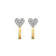 Timeless Loop - Lab Diamond Hoop Earrings thumbnail 2
