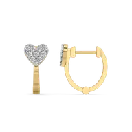 Timeless Loop - Lab Diamond Hoop Earrings thumbnail 3