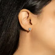 Timeless Loop - Lab Diamond Hoop Earrings thumbnail 4