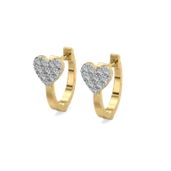 Timeless Loop - Lab Diamond Hoop Earrings thumbnail 6