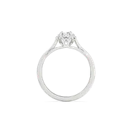 Timeless Oval - Pure Gold Lab Diamond Ring thumbnail 4
