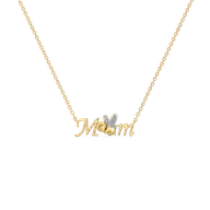 Tiny Blessing - Lab Diamond Necklace thumbnail 2