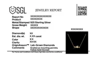 Tiny Blessing - Lab Diamond Necklace thumbnail 6