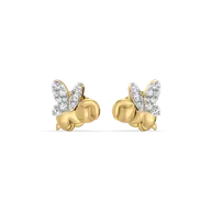 Tiny Blessing - Lab Diamond Stud Earrings thumbnail 1