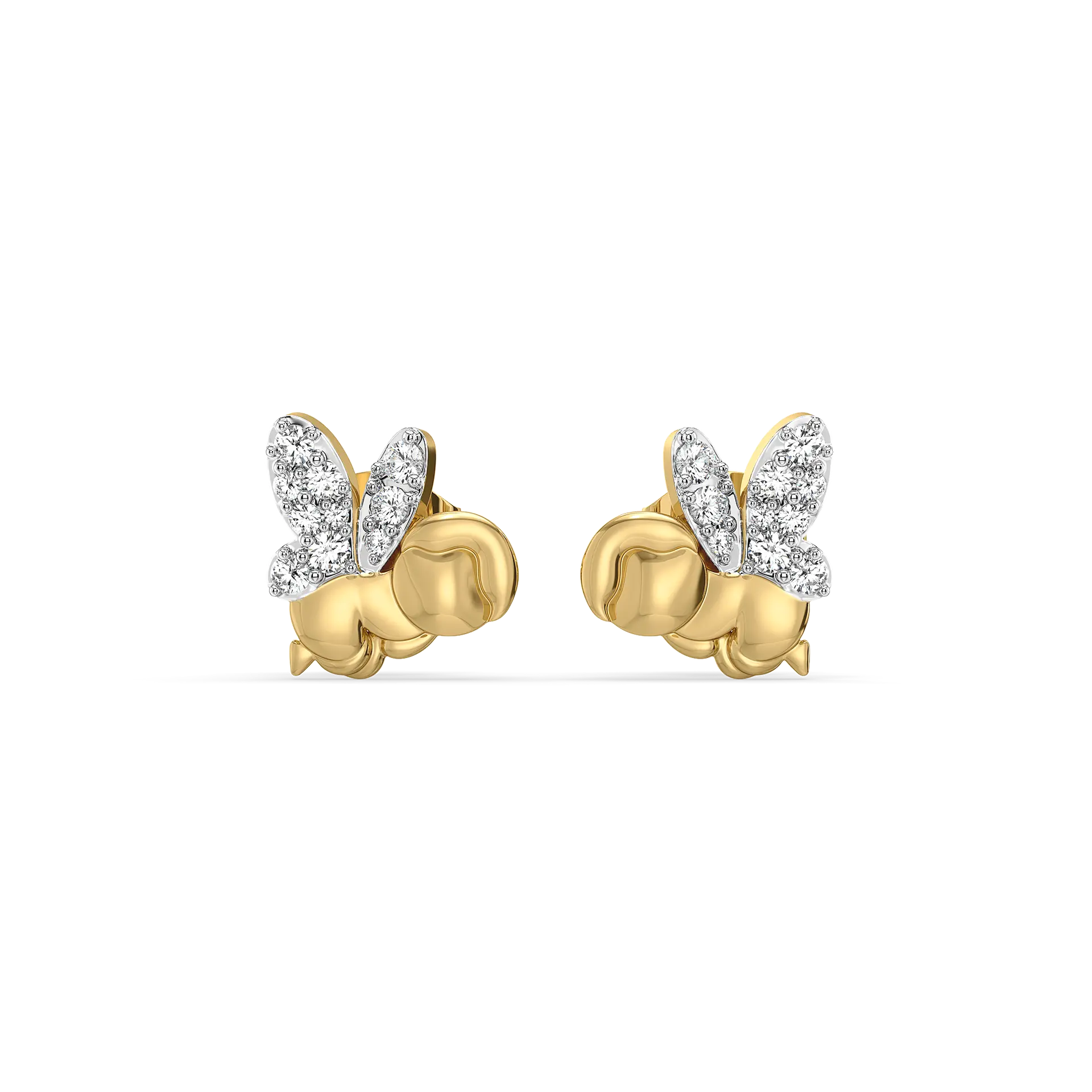 Tiny Blessing - Lab Diamond Stud Earrings — image 1