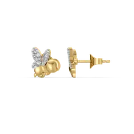 Tiny Blessing - Lab Diamond Stud Earrings thumbnail 5