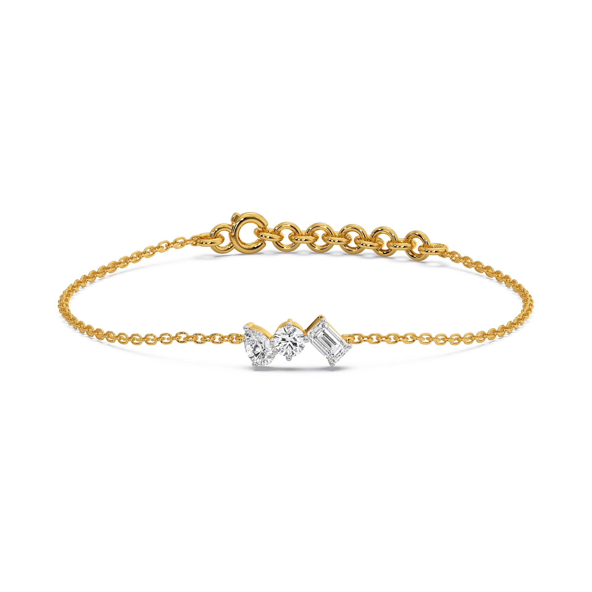 Toi-et-Moi - Lab Diamond Bracelet — image 1