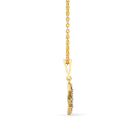 Tri-Shine - Pure Gold Lab Diamond Pendant thumbnail 3