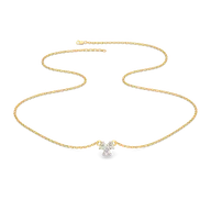 Trinity Glow - Lab Diamond Necklace thumbnail 2