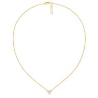 Trinity Glow - Lab Diamond Necklace thumbnail 3