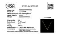 Trinity Glow - Lab Diamond Necklace thumbnail 4