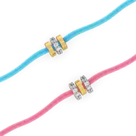 Trio Ties – Lab Diamond BFF Bracelet thumbnail 1