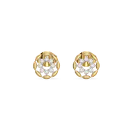 Twilight Dew - Pure Gold Lab Diamond Stud Earrings thumbnail 5