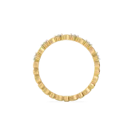 Twilight Dew - Pure Gold Lab Diamond Stud Ring thumbnail 3