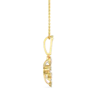 Twilight Flicker - Pure Gold Lab Diamond Pendant thumbnail 5