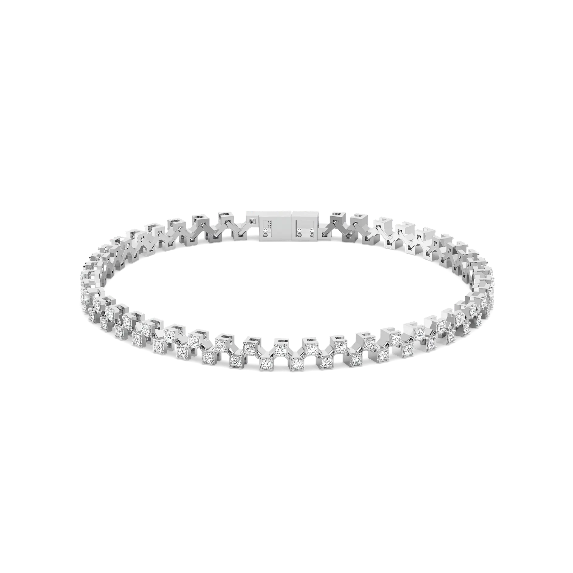 Twilight Row - Lab Diamond Tennis Bracelet