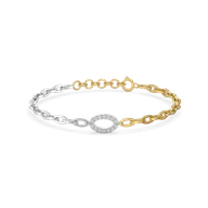 Twined Radiance - Lab Diamond Bracelet thumbnail 2
