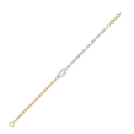 Twined Radiance - Lab Diamond Bracelet thumbnail 5