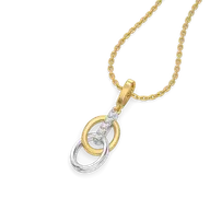 Twined Radiance - Lab Diamond Pendant thumbnail 3