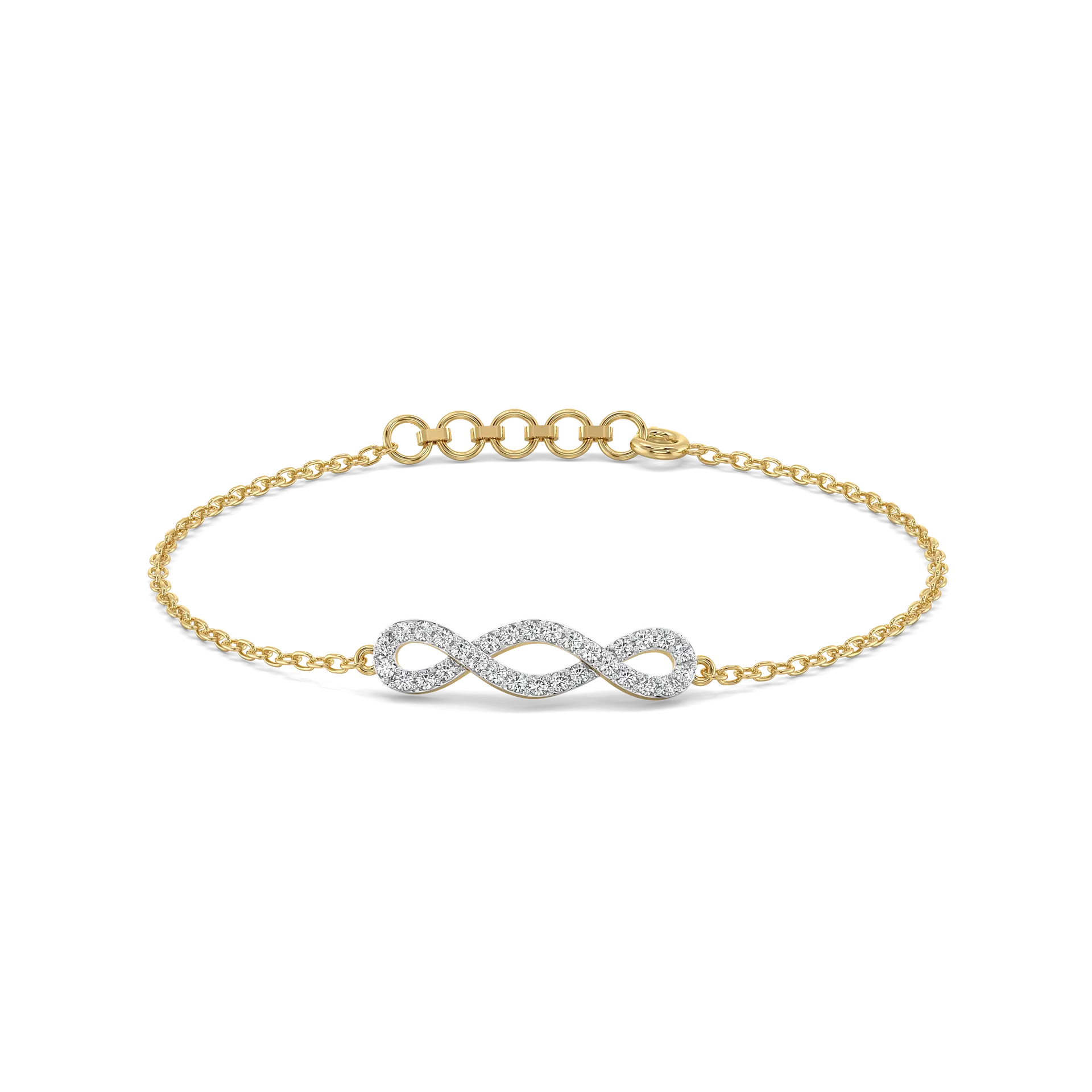 Twinfinity - Lab Diamond Bracelet