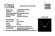 Twinfinity - Lab Diamond Necklace thumbnail 4
