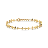 Twinkling Star - 18kt Gold Vermeil Tennis Bracelet thumbnail 1