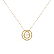 Twist of Fate - Lab Diamond Solitaire Necklace thumbnail 3