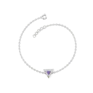 Ultra Violet Glow - Lab Diamond Bracelet thumbnail 2