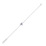 Ultra Violet Glow - Lab Diamond Bracelet thumbnail 3