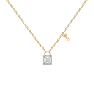 Unlock Me - Lab Diamond Necklace thumbnail 1