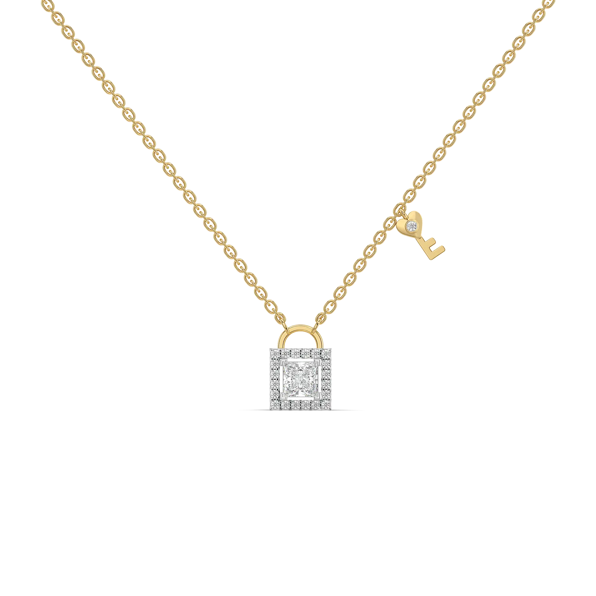 Unlock Me - Lab Diamond Necklace — image 1