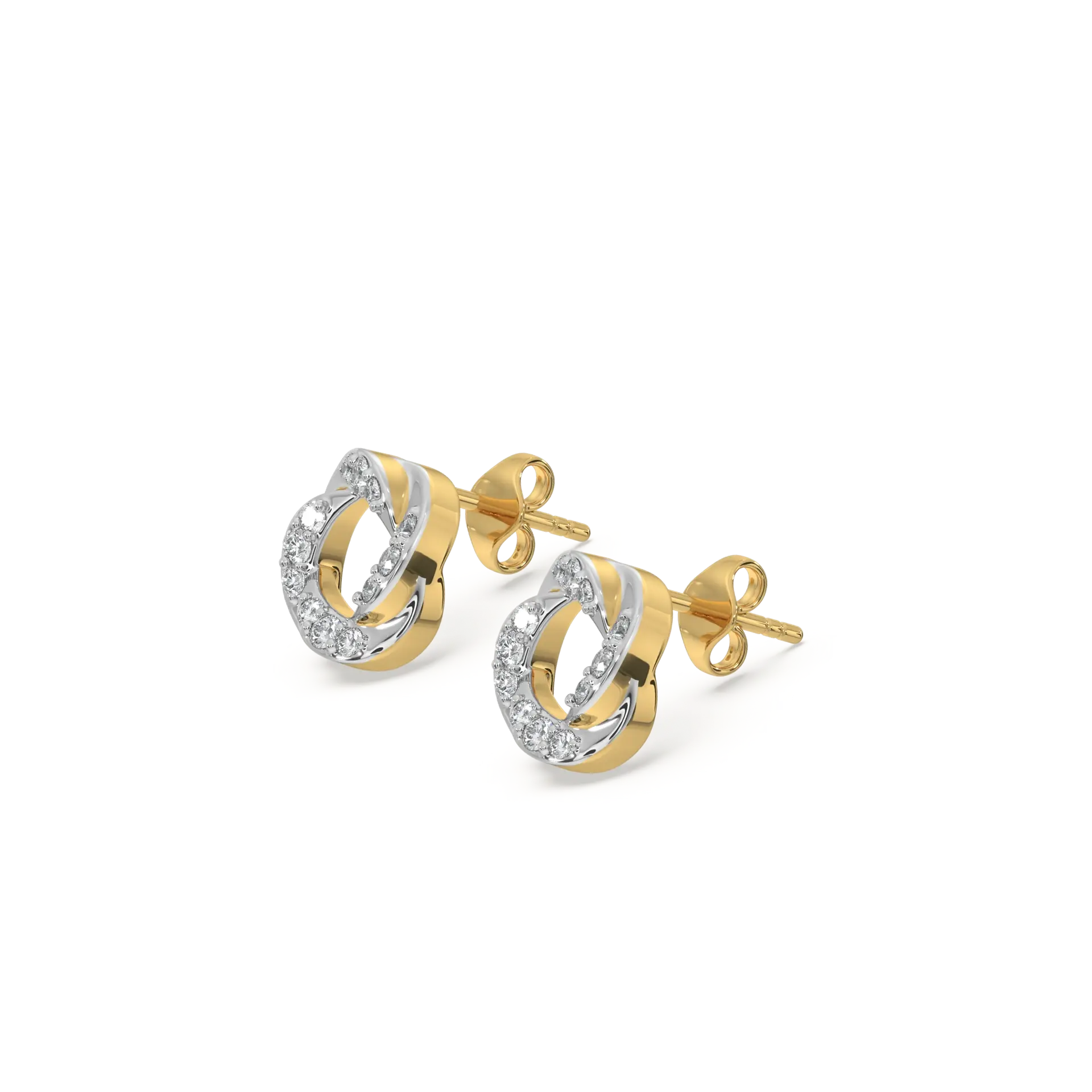 Urban - Lab Diamond Stud Earrings — image 1