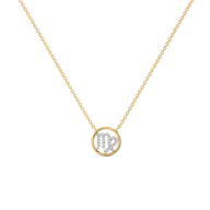 Virgo Aura - Lab Diamond Necklace thumbnail 1