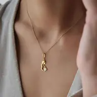 Warm Embrace - Lab Diamond Pendant thumbnail 1