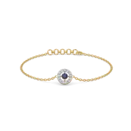 Wink of Protection - Lab Diamond Bracelet thumbnail 1