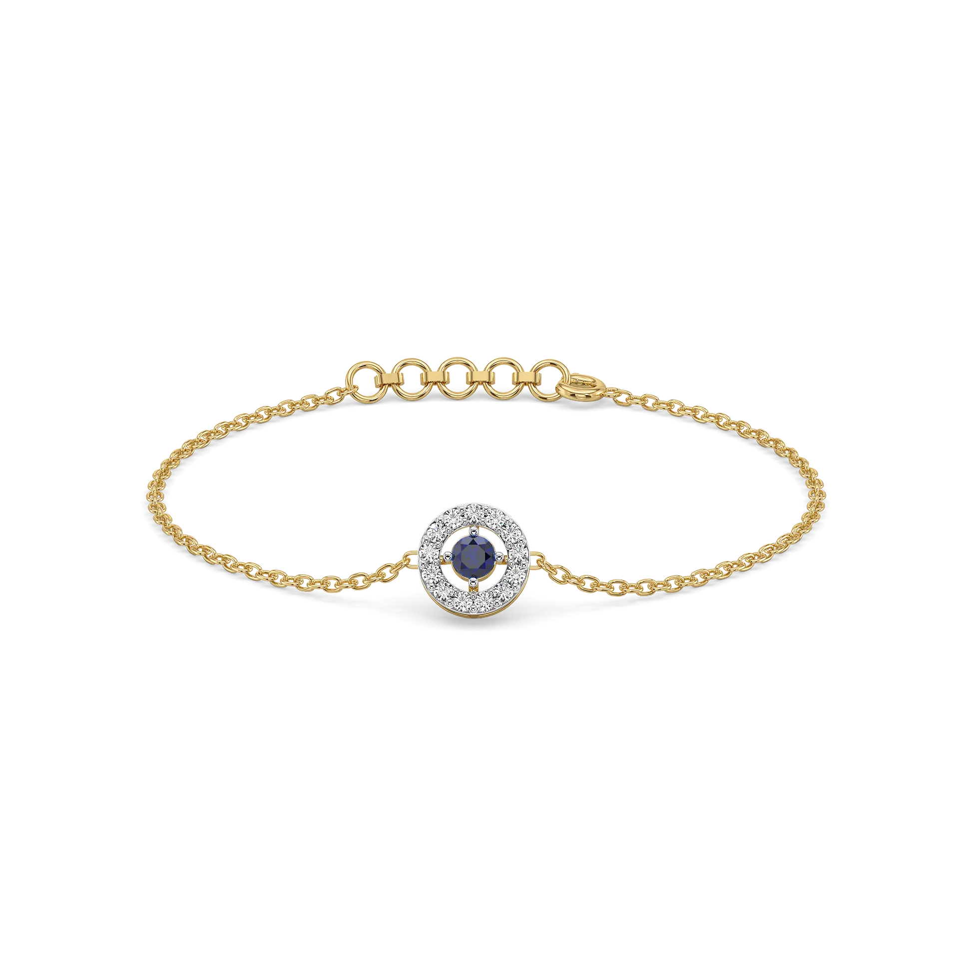 Wink of Protection - Lab Diamond Bracelet
