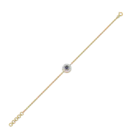 Wink of Protection - Lab Diamond Bracelet thumbnail 4
