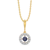 Wink of Protection - Lab Diamond Pendant thumbnail 1