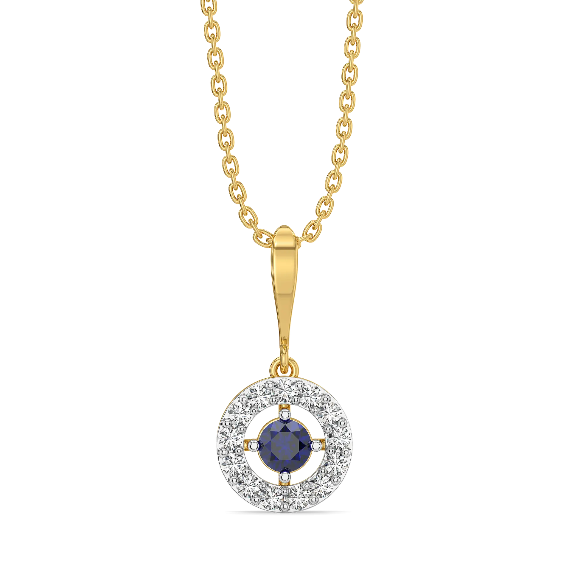 Wink of Protection - Lab Diamond Pendant — image 1
