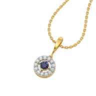 Wink of Protection - Lab Diamond Pendant thumbnail 3