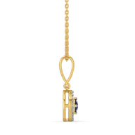 Wink of Protection - Lab Diamond Pendant thumbnail 4
