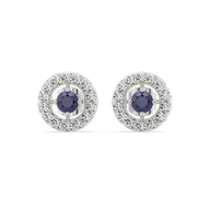 Wink of Protection - Lab Diamond Stud Earrings thumbnail 2