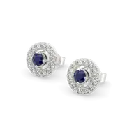 Wink of Protection - Lab Diamond Stud Earrings thumbnail 3