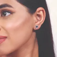 Wink of Protection - Lab Diamond Stud Earrings thumbnail 4