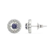 Wink of Protection - Lab Diamond Stud Earrings thumbnail 6
