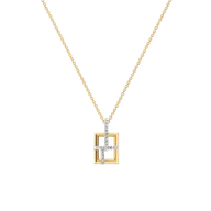 Wrapped in Joy - Lab Diamond Necklace thumbnail 1
