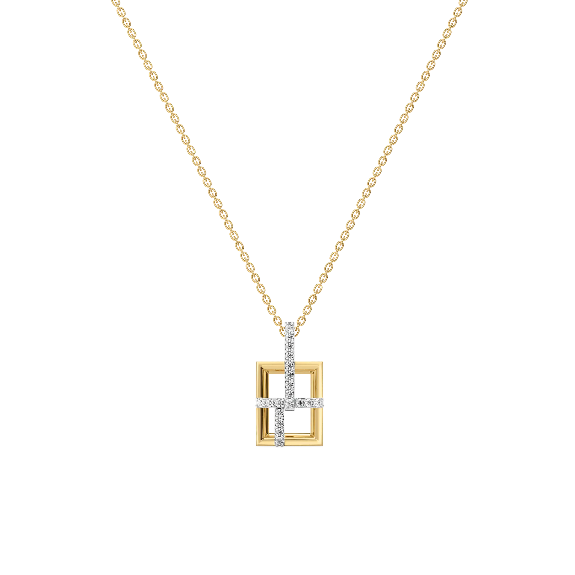 Wrapped in Joy - Lab Diamond Necklace — image 1