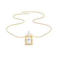 Wrapped in Joy - Lab Diamond Necklace thumbnail 2