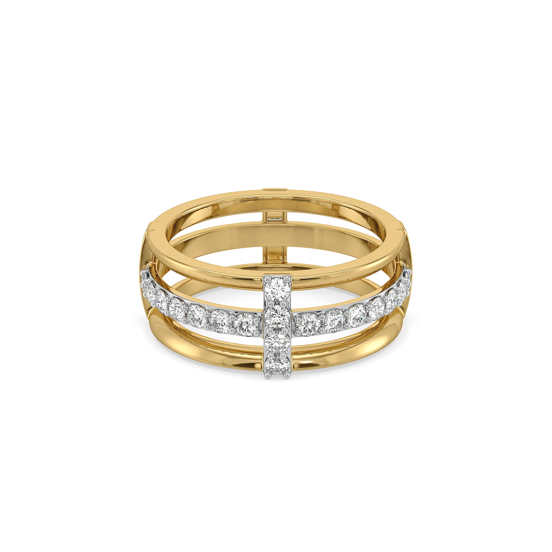 Wrapped in Joy - Lab Diamond Ring — image 1