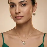 Wrapped in Love - Lab Diamond Drop Earrings thumbnail 4